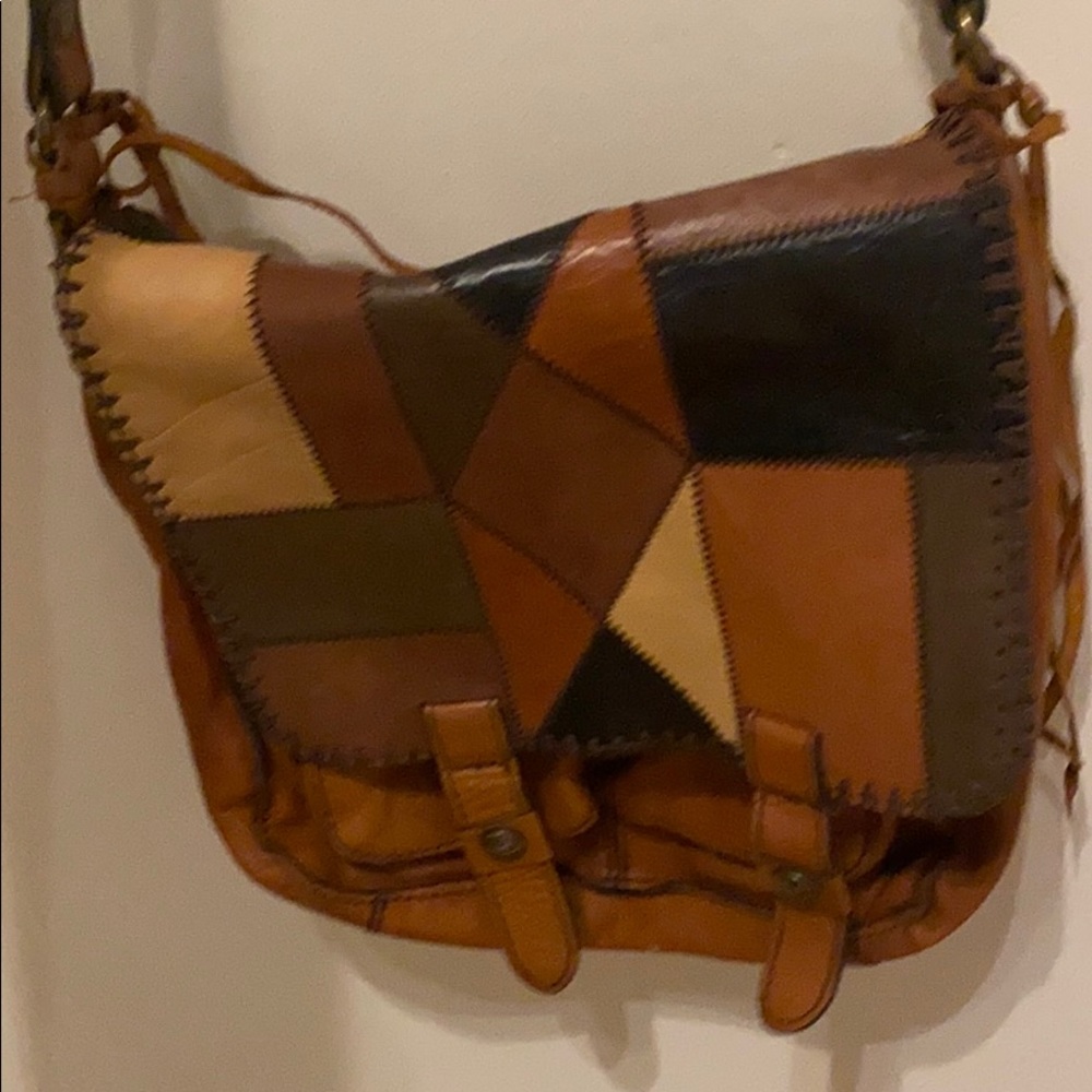 Patricia Nash patchwork shoulder bag